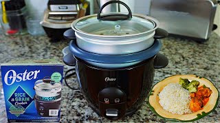 OSTER RICE COOKER REVIEW HOW TO USE [upl. by Otnas]