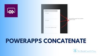 PowerApps  Concatenate Values from an arraycollection into one string displayed on label [upl. by Annaitsirhc]