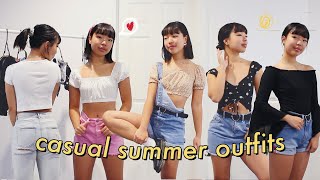 SUMMER OUTFIT IDEAS 👒 summer lookbook 2019 [upl. by Seraphina]