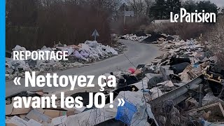 Villepinte  ce virage de l’A104 est devenu un dépôt sauvage d’ordures [upl. by Ripleigh]