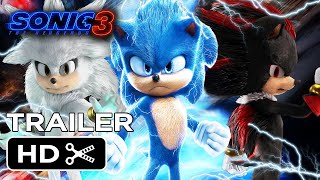 SONIC THE HEDGEHOG 3 2024  Full Trailer Concept  Paramount Pictures [upl. by Mallis]