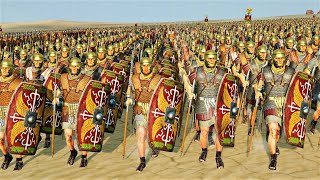 Rome Vs Parthian Empire  25000 Units  Cinematic Battle  Total War Rome II [upl. by Misak343]