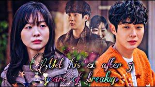 💖 Met his Ex after 5 years of breakup 💔Korean drama💙💛💗💚💜🖤 [upl. by Llertak]