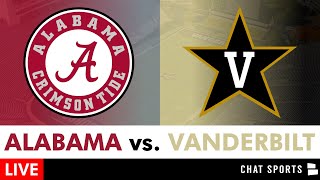 Alabama vs Vanderbilt Live Streaming Scoreboard PlayByPlay Highlights  2024 CFB Week 6  SEC [upl. by Erehc659]