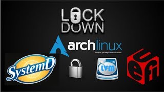 Encrypted Arch Linux Install with UEFI LVM LUKS and systemdboot [upl. by Johen]