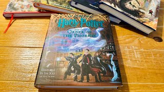 Harry Potter and the Order of the Phoenix Book 5 Jim Kay Illustrated Edition Full Flip Through [upl. by Ruhtracam]