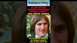 DELONDEPARDIEU depardieu alaindelon delon répliquescultes punchlines shorts frenchactor [upl. by Elehcir]