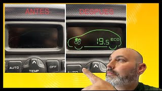 ✅ COMO CAMBIAR LUCES CLIMATIZADOR Citroen XSARA PICASSO [upl. by Annaerb]