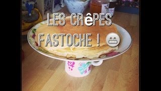 Recette crêpes légères facile [upl. by Elburt]