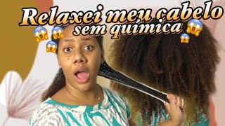 RELAXAMENTO CASEIRO PARA CABELO CACHEADOCRESPO [upl. by Heger300]