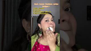 Best Loose Powders In Budgetytshortsshortsmakeupproductstrendingviralmakeuptutorialtips [upl. by Eneladgam]