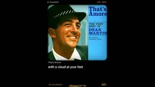 quot Thats Amore quot  Dean Martin  cover fabiomonteiro [upl. by Ecenaj868]