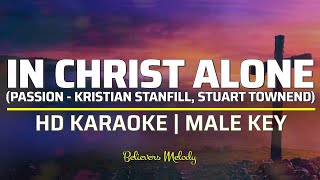 In Christ Alone  KARAOKE  Male Key [upl. by Pontius]