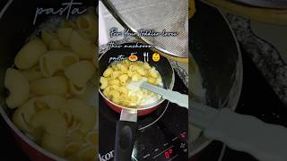 Mushroom pasta 🍴❤ mushroomrecipe mushroompasta pastaforkids toddlermeals toddlerfood foodshort [upl. by Otiv]