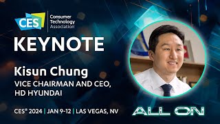 HD Hyundai Keynote at CES 2024 [upl. by Atterg]