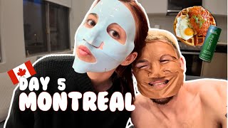 VLOG MONTRÉAL 🇨🇦  skincare brunch balade à vélo amp haul courses [upl. by Einnod]