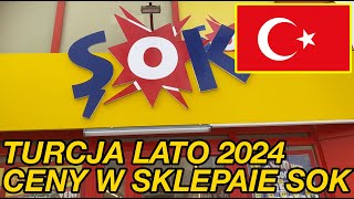 Turcja Wakacje Lato 2024 Aktualne Ceny W Sklepie Sieciowym Sok  Sprawdź Czy Cie Stać [upl. by Bodwell]