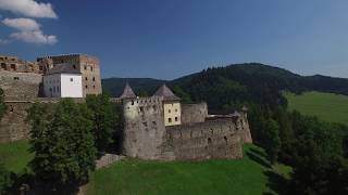 Beautiful Slovakia  Lubovniansky Hrad  Lubovna Castle [upl. by Jerz]