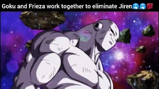 GOKU AND FREEZA VS JIREN SUPER LAST FIGHT IN DRAGON BALL SUPER [upl. by Jadwiga]