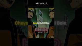 I am hero youtubeshorts naruto attitude motivation [upl. by Eenahpets]