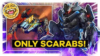 doing nothing but BUILD SCARABS in Halo Wars 2 😂 [upl. by Frazier]