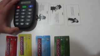 Monopoly Elektronik Bankacılık POS nasıl kullanılıır   how to use monopoly electronic POS [upl. by Llebiram]