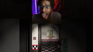 FREDBEAR IS TOO FAST horrorgaming fnaf jumpscare [upl. by Quintin]