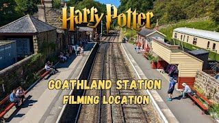 Goathland Station  Harry Potter DJI Mini 3 Pro [upl. by Ddat334]