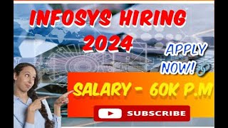 Infosys Recruitment Drive 2024  Hiring as Bigdata Developer  Salary – upto 60k Per Months [upl. by Anuahsat]