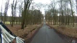 A Ride Along Grand Avenue in Savernake Forest Near Marlborough [upl. by Eleynad]