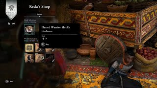 Assassins Creed Valhalla  Redas Shop 20240217  Blessed Warrior Shields Misc [upl. by Shira]