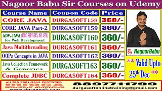 Nagoor Babu Sir Courses on Udemy [upl. by Cline]