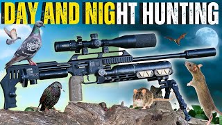 ULTIMATE AIRGUN HUNTING DAY AND NIGHT WITH FX IMPACT I AIRGUN PEST CONTROL FX IMPACT M3 [upl. by Just778]