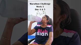 12WEEK MARATHON CHALLENGE Week5 DAY4 amp 5 NITHISHFAMILY minivlog weightlosstipstamil Fitness [upl. by Weikert763]