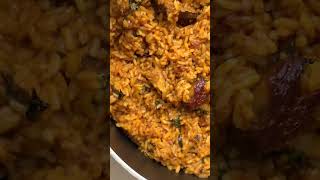 My Concoction palm oil Rice ricerecipe nigerianfood food shorts shortsvideo reels subscribe [upl. by Brunhilde]