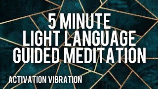 Rising Meditation  Light Language Activation [upl. by Haroppizt]