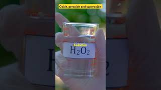 Oxides peroxide and superoxide  Oxidation number of oxygen  short viral facts jee neet [upl. by Imehon364]