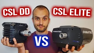 Fanatec CSL DD vs CSL Elite Is It An Upgrade [upl. by Artemahs]