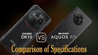 Doogee DK10 vs Sharp Aquos R7s A Comparison of Specifications [upl. by Bedwell]