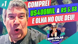 COMPREI U400MIL EM DÓLAR VALENDO R588 WDOCHALLENGE 1 [upl. by Coletta567]