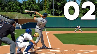 MLB 24 Road to the Show  Part 2  FIRST CAREER HOME RUNS [upl. by Astraea]