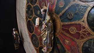 Astronomische Uhr im Paulusdom Münster wieder vollständig zu sehen [upl. by Augusto]