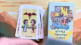 Little Theater Tarot — flip through [upl. by Germin]