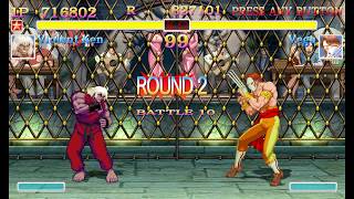 Hyper Street Fighter 2 Ken TAS [upl. by Mayhew180]