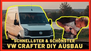 VANLIFE GERMANY  SCHNELLSTER amp SCHÖNSTER DIY CAMPERVAN AUSBAU 2020 Tag 5 [upl. by Ruthie]