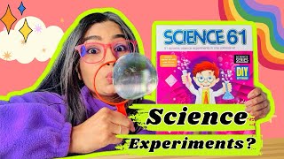 Trying Science Experiments at home  😱crafteraditi youtubepartner unboxing CrafterAditi [upl. by Eirahs]