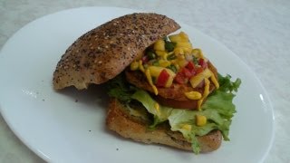 Ciabatta Bread Rolls Sandwich  Video Recipe by Bhavna [upl. by Olnay]