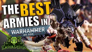 Tyranids Undefeated  The BEST Armies in Warhammer 40k 42824 Edition [upl. by Ademordna]