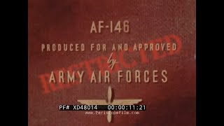 “ CENTRAL STATION FIRECONTROL SYSTEM ” WWII B29 SUPERFORTRESS CREW TRAINING FILM XD48014 [upl. by Farmelo92]