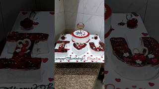 I ❤️U cake 🥰cakebox cakelover cakereel cakedecorating cakedecoration ytshorts morurpothik [upl. by Aisanahta441]